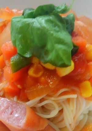 トマトジュースDEソーメン-レシピのメイン写真