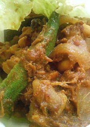 豆とツナの夏仕様ドライカレー-レシピのメイン写真