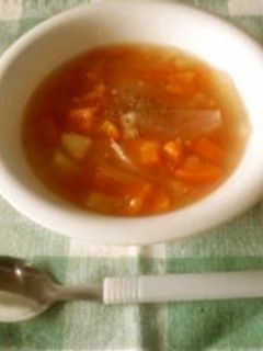 夏野菜たっぷりスープ-レシピのメイン写真