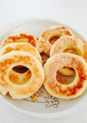 ヘルシー！フライパンで焼きドーナツ♡-レシピのメイン写真