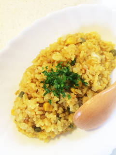 ランチに炊飯器で作る☆カレーピラフ-レシピのメイン写真