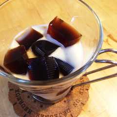 รูปของ カフェインレス★甘さ控えめコーヒー寒天