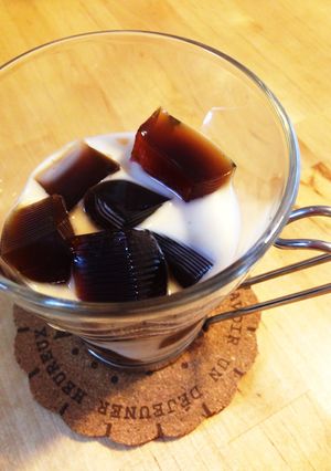 カフェインレス★甘さ控えめコーヒー寒天-レシピのメイン写真