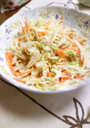 簡単♪キャベツと鶏胸肉のカレーサラダ-レシピのメイン写真