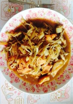 〜居酒屋風〜味噌ホルモンの野菜炒め-レシピのメイン写真