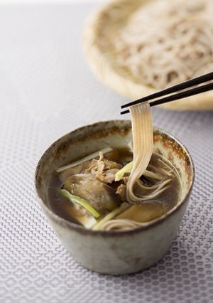 とろ～りナスが美味☆ナスと豚肉のつけそば-レシピのメイン写真