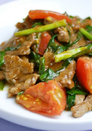 韓国風　牛肉トマト炒め-レシピのメイン写真