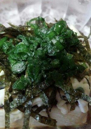 簡単！さっぱり～こってり♪苔の佃煮冷奴♡-レシピのメイン写真
