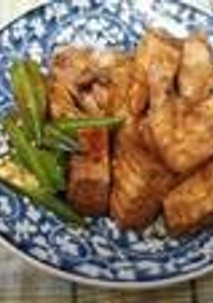 夏の甘辛鶏豆腐-レシピのメイン写真