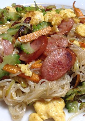 ゴーヤ入り♡そうめんチャンプルー-レシピのメイン写真