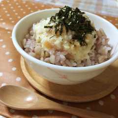 รูปของ なめたけ長いも丼