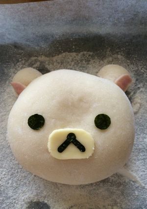 コリラックマパン(卵)-レシピのメイン写真