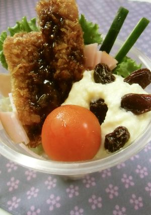 カツサンド☆パフェ-レシピのメイン写真