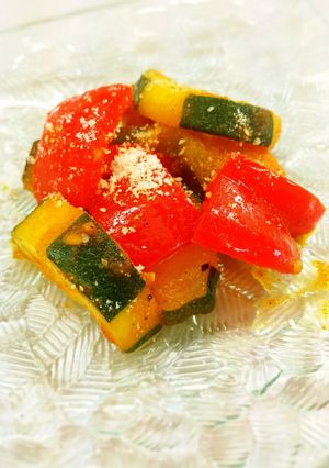 夏野菜のカレー風味✡*-レシピのメイン写真