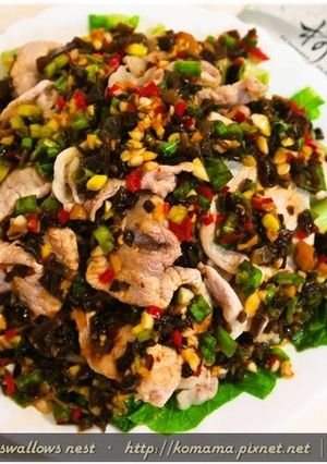 黑木耳椒麻肉片．柯媽媽の植物燕窩-レシピのメイン写真