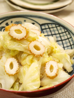 簡単☆竹輪とキャベツの胡麻みそ和え-レシピのメイン写真
