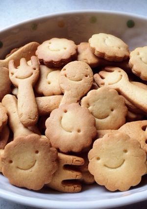 子供と一緒に♡型抜きクッキー-レシピのメイン写真