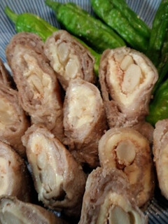 簡単!たらことしめじの豚チーズ巻き-レシピのメイン写真