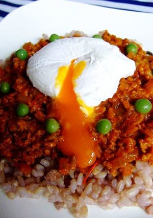 30分☆とろとろ茄子のキーマカレー！-レシピのメイン写真