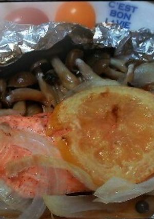 塩レモンでサーモンのホイル焼き＊-レシピのメイン写真