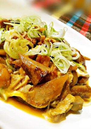 簡単☆鶏ごぼうの柳川風♪-レシピのメイン写真