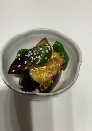 ピーマンとナスの味噌炒め★時短料理-レシピのメイン写真