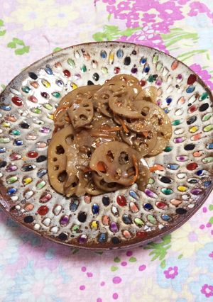 柚子胡椒で、蓮根のきんぴら-レシピのメイン写真