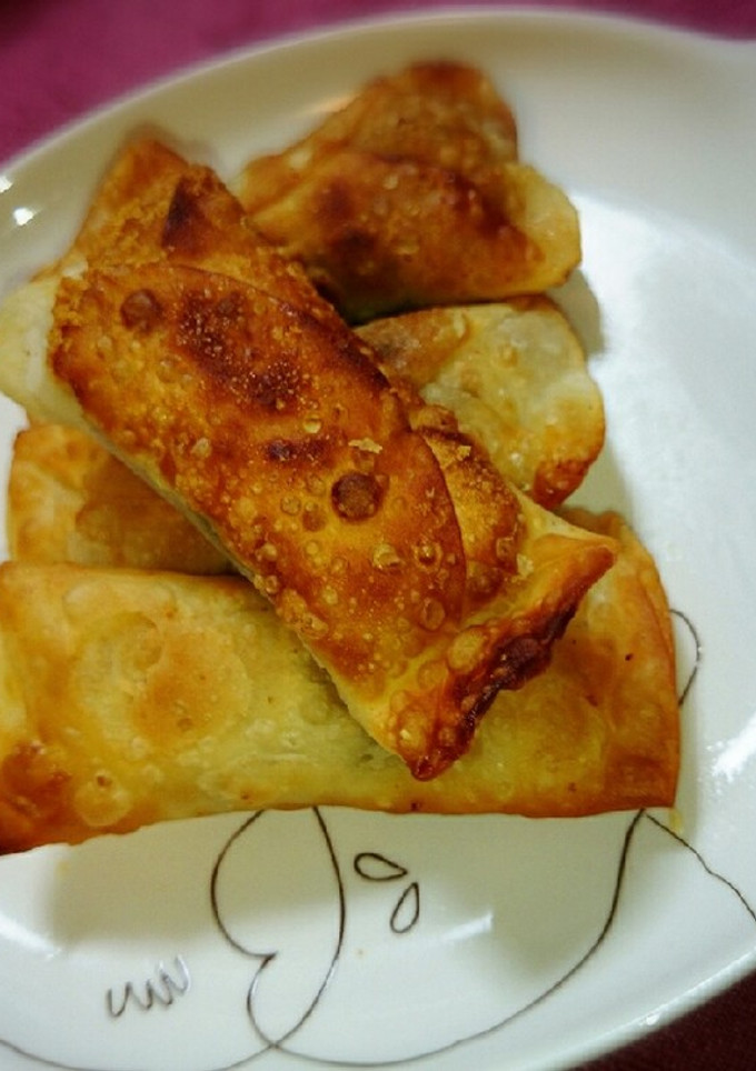 余った餃子の皮で和風ツナマヨ焼き揚げ☆-レシピのメイン写真
