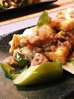 ご飯がすすむ✨厚揚げのとろり肉味噌炒め-レシピのメイン写真