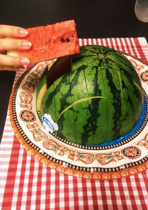 スイカの切り方-レシピのメイン写真