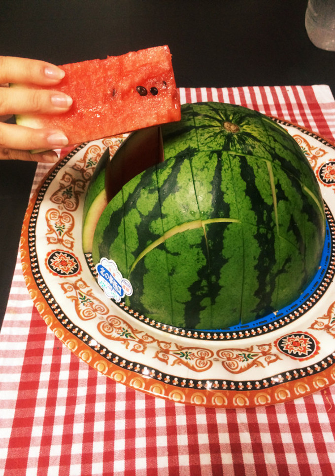 スイカの切り方-レシピのメイン写真