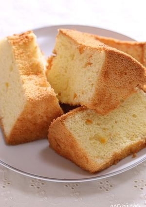 絹の口溶け♪米粉＆オレンジシフォンケーキ-レシピのメイン写真