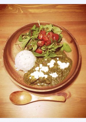サグパニールカレー ⚲﻿-レシピのメイン写真