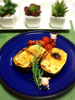 簡単うまうま♡茄子のチーズ焼き-レシピのメイン写真