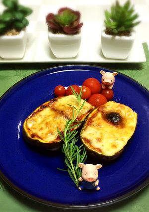 簡単うまうま♡茄子のチーズ焼き-レシピのメイン写真