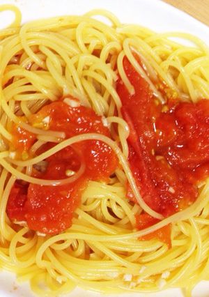 簡単!絶品!本格!トマトパスタ-レシピのメイン写真