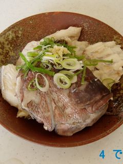 超簡単・鯛の酒蒸し-レシピのメイン写真
