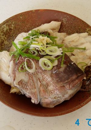 超簡単・鯛の酒蒸し-レシピのメイン写真
