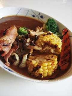 夏のスープカレー-レシピのメイン写真
