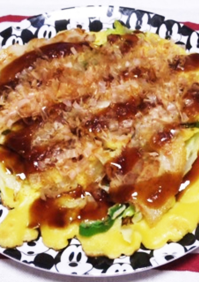 我が家のお好み焼き-レシピのメイン写真