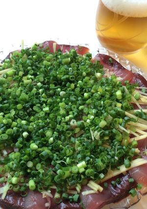 薬味たっぷり☆かつおのぽん酢がけ-レシピのメイン写真