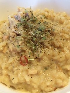 スモークまぐろのチーズリゾット-レシピのメイン写真