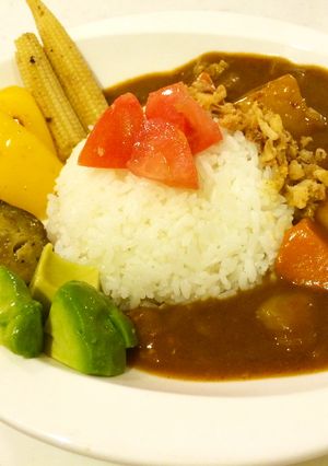トマトがきめて!野菜たっぷりカレー-レシピのメイン写真
