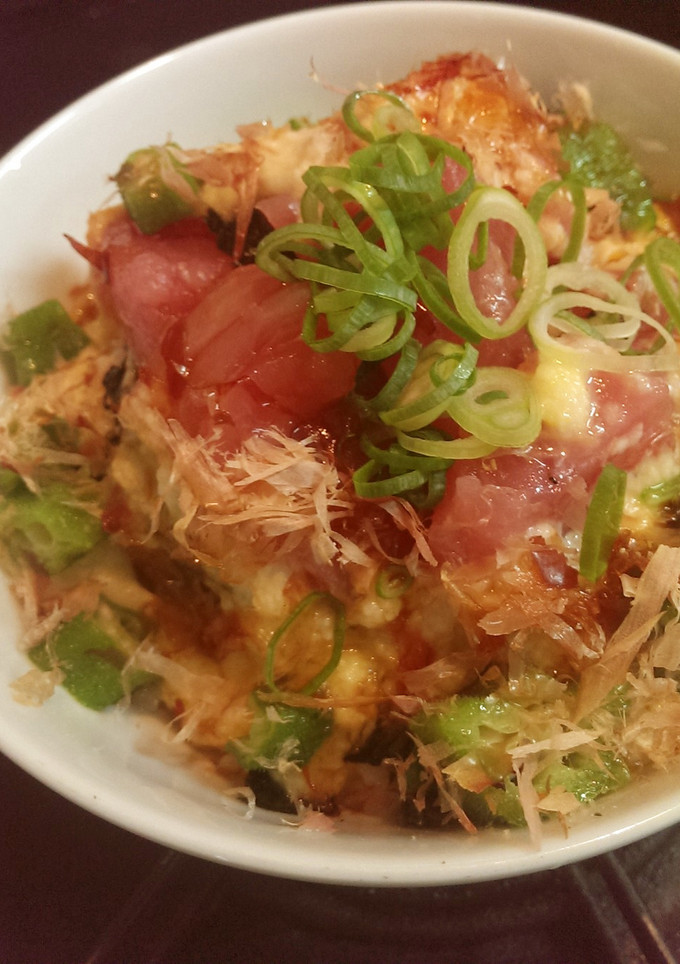 【夏バテに】オクラとマグロのとろろかけ丼-レシピのメイン写真
