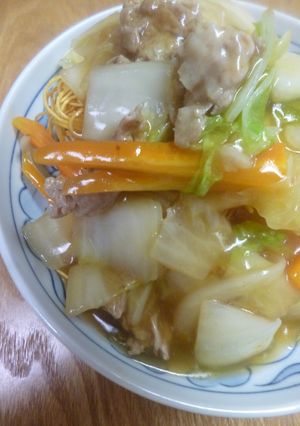長崎皿うどん(オイスターソース味)-レシピのメイン写真
