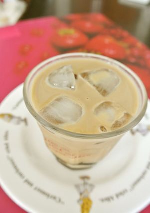私流濃厚美味しいアイスカフェオレの作り方-レシピのメイン写真