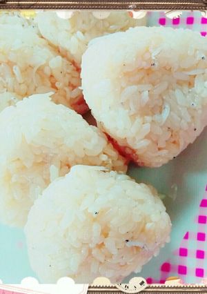☆しらすのおにぎり☆-レシピのメイン写真