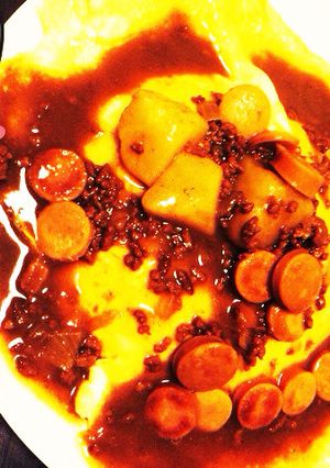 カレーオムライス-レシピのメイン写真