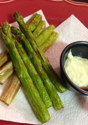 アスパラの素揚げ-レシピのメイン写真