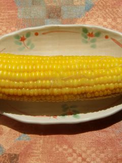 あら!?簡単!レンジとうもろこしの茹で方-レシピのメイン写真